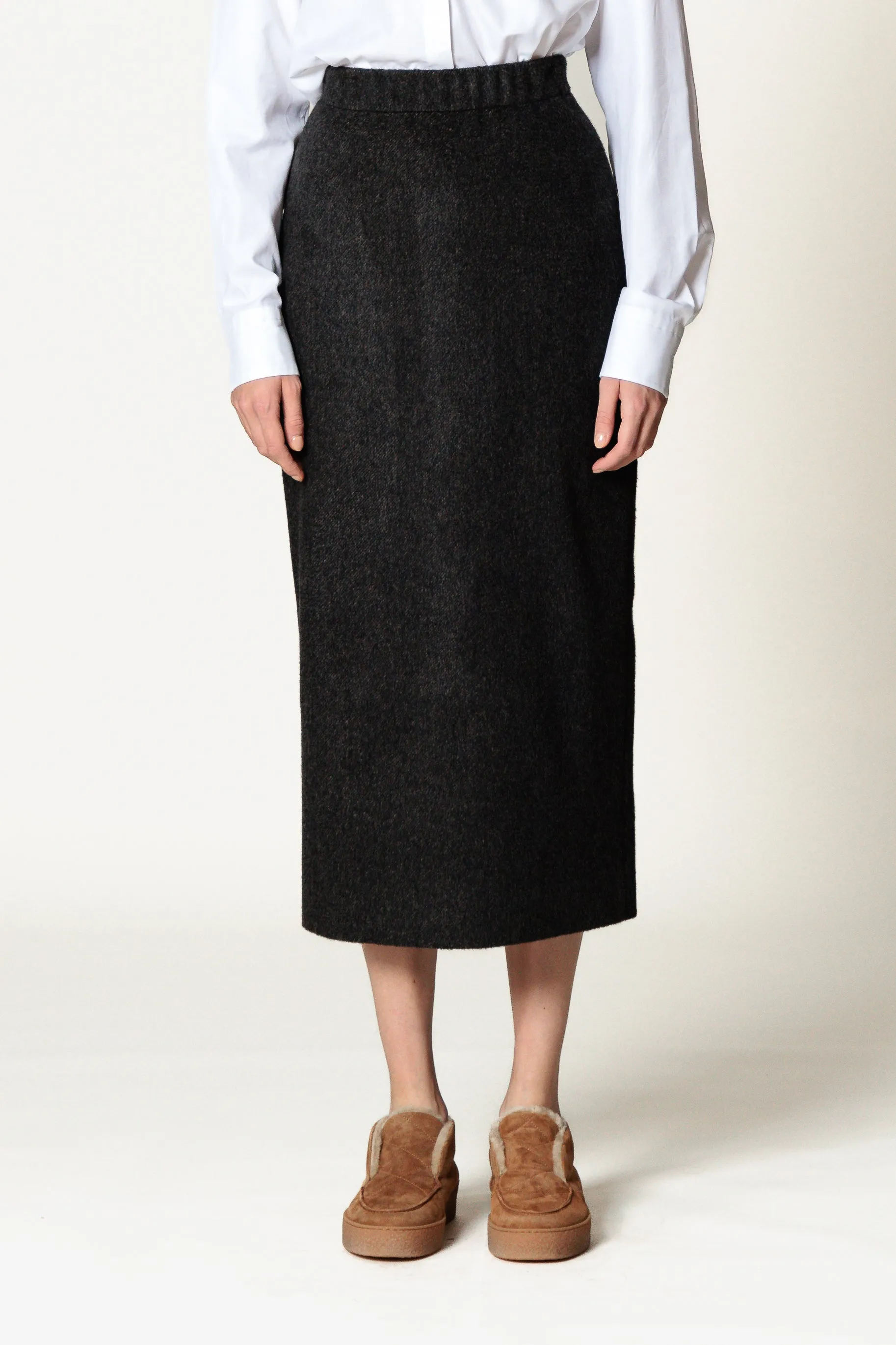 Skirt "MONA CLASSIC MIDI" / Cashmere & Camel