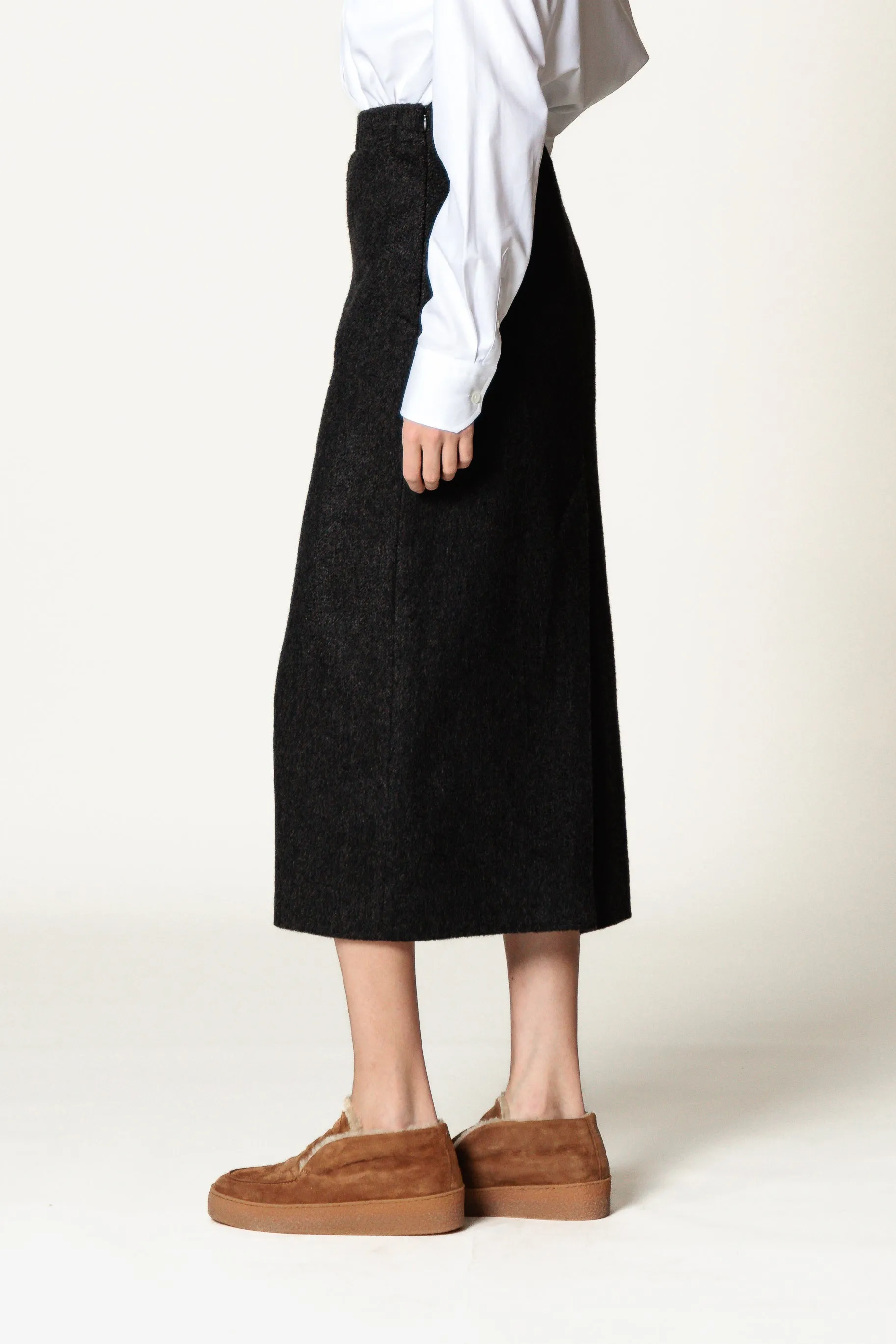 Skirt "MONA CLASSIC MIDI" / Cashmere & Camel