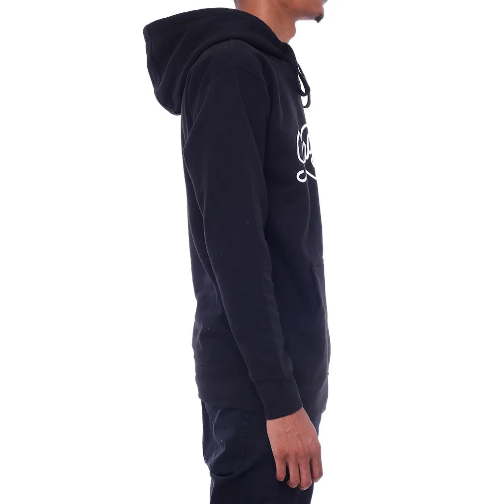 Spaghetti Letters Hoodie Black