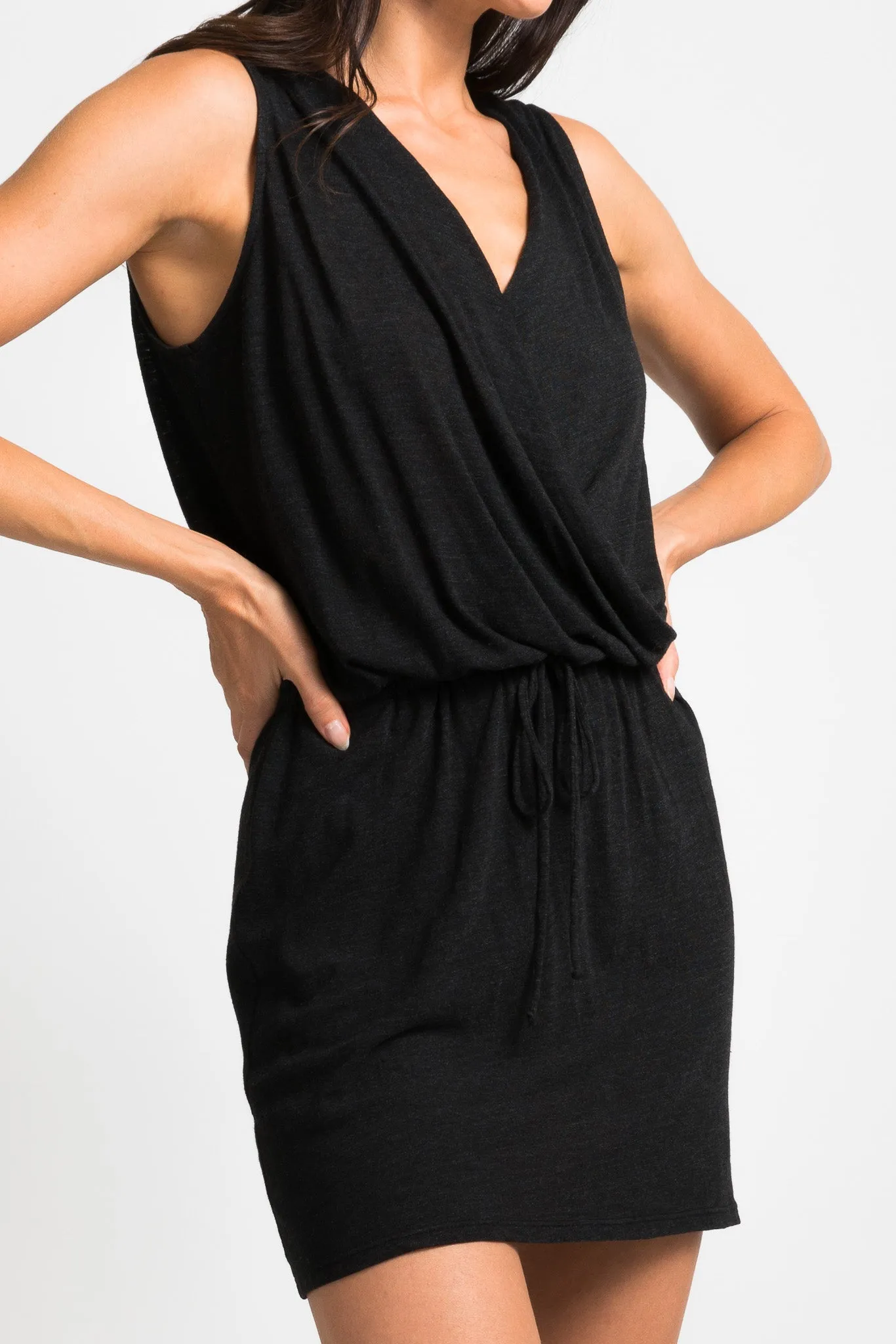 Surplice Mini Romper