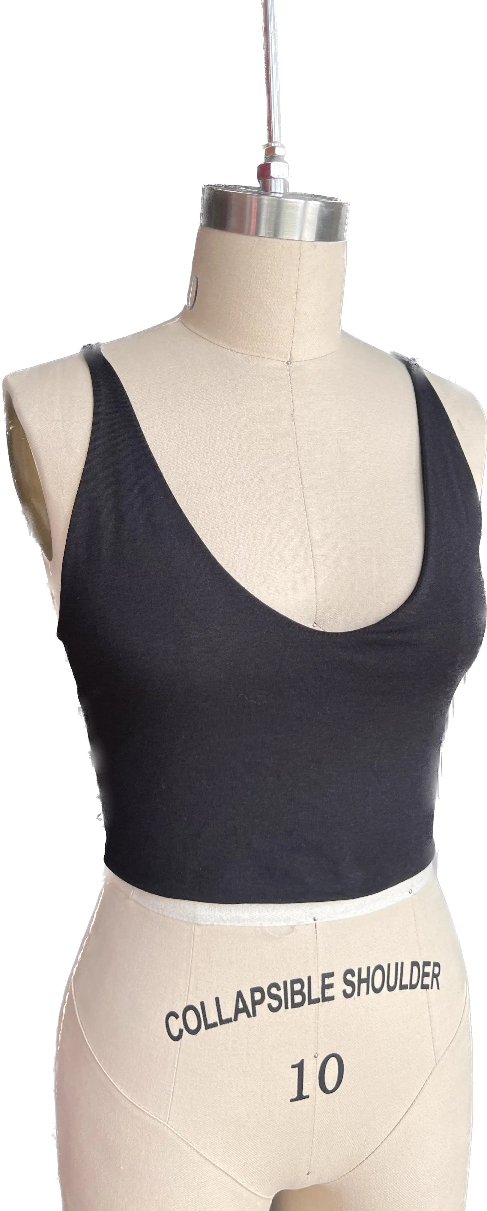 Tie back tank cropped (sizes available)