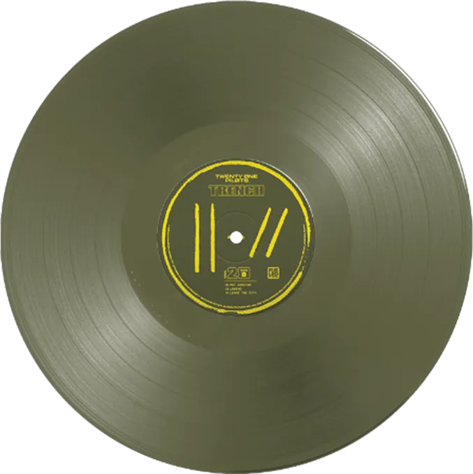 Trench Vinyl LP (Olive Green)