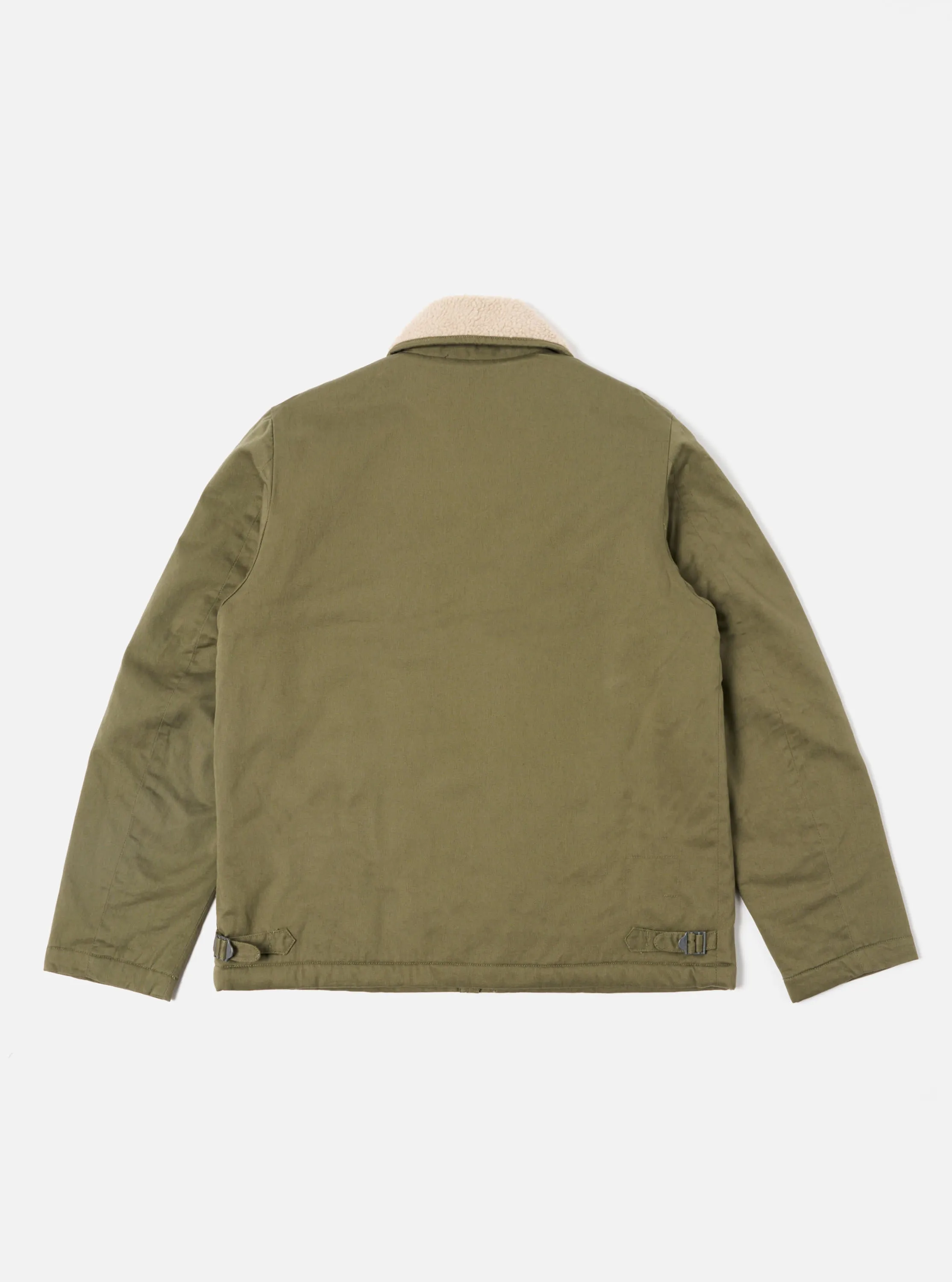 Universal Works N1 Jacket in Light Olive Twill