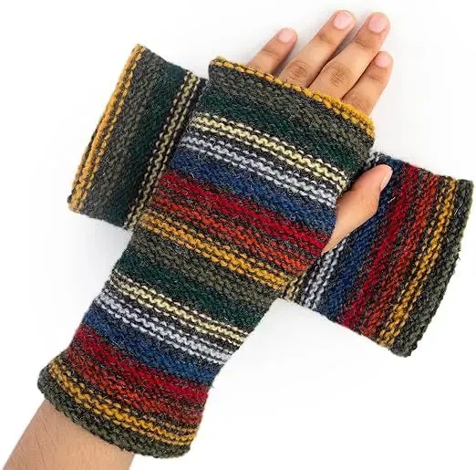 Versatile Women's Arm Warmers and Fingerless Gloves