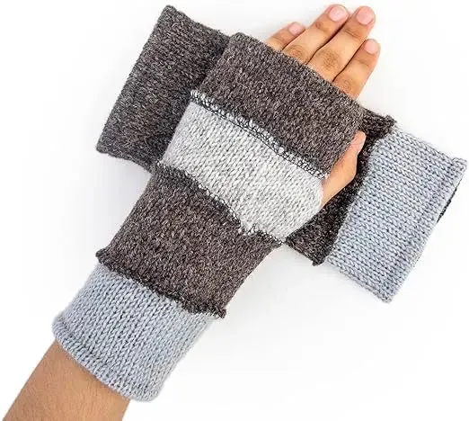 Versatile Women's Arm Warmers and Fingerless Gloves