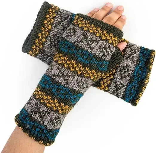 Versatile Women's Arm Warmers and Fingerless Gloves