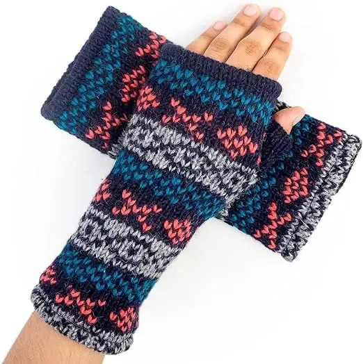 Versatile Women's Arm Warmers and Fingerless Gloves