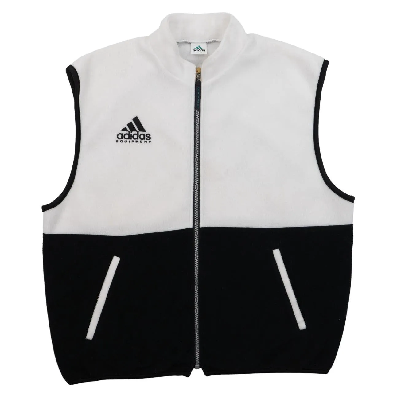 Vintage Adidas Equipment Fleece Gilet Size S