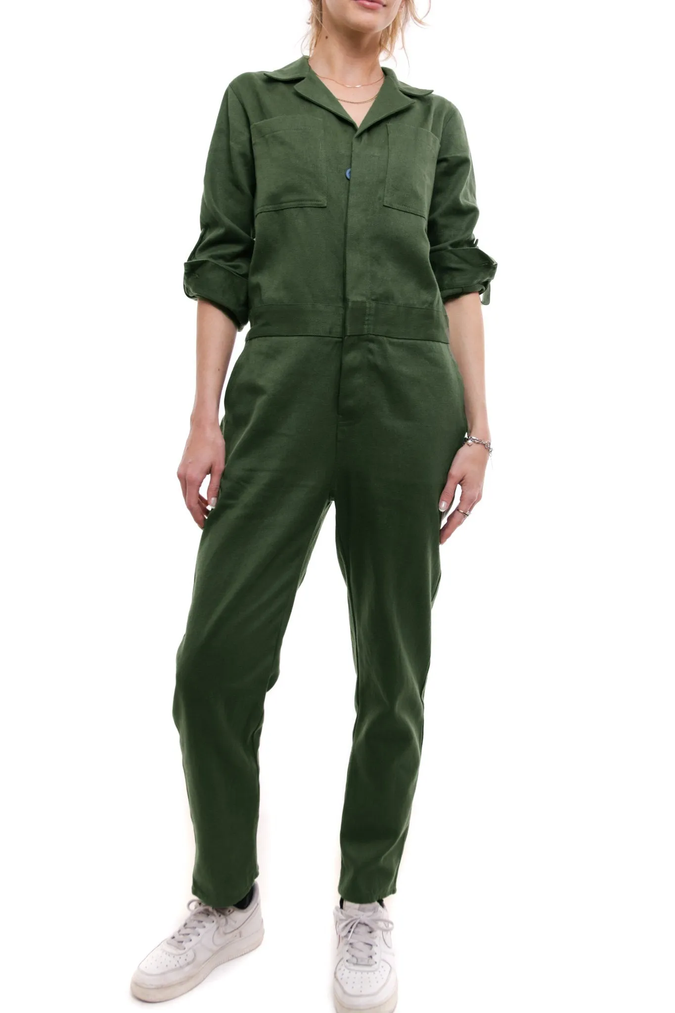 Watch Your Back Organic Hemp and Cotton Jumpsuit