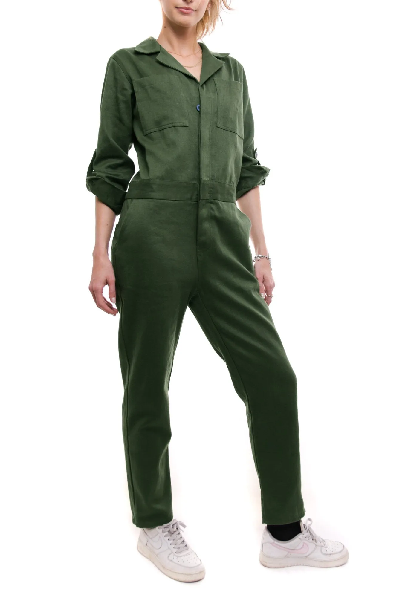 Watch Your Back Organic Hemp and Cotton Jumpsuit