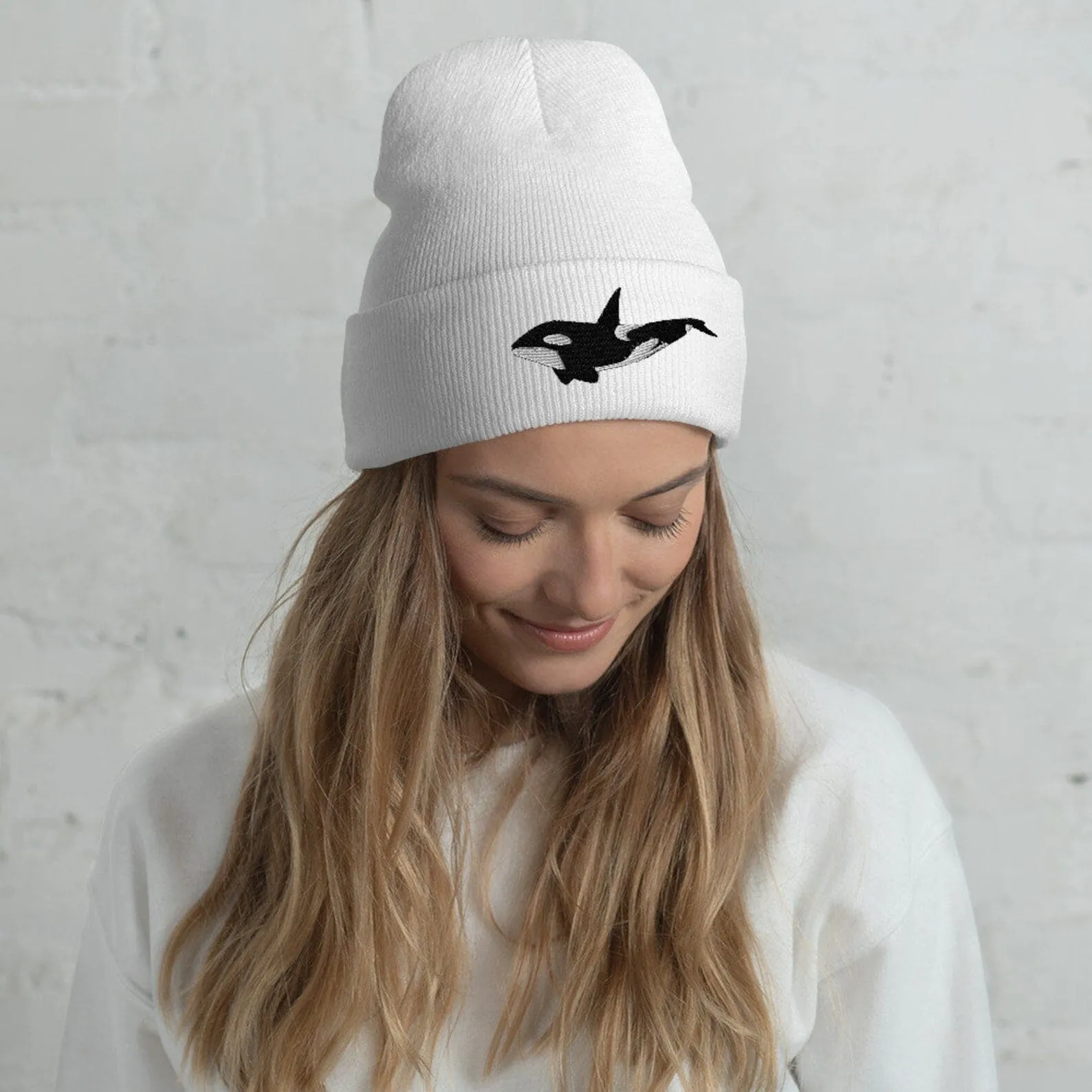 Whale Embroidered Handmade Beanie | A Fashionable Trend