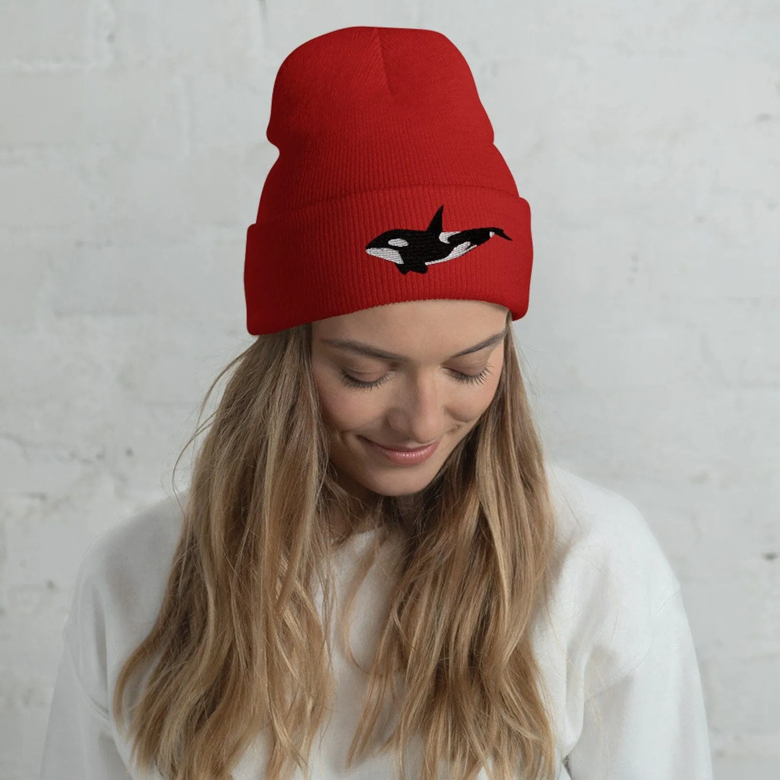 Whale Embroidered Handmade Beanie | A Fashionable Trend