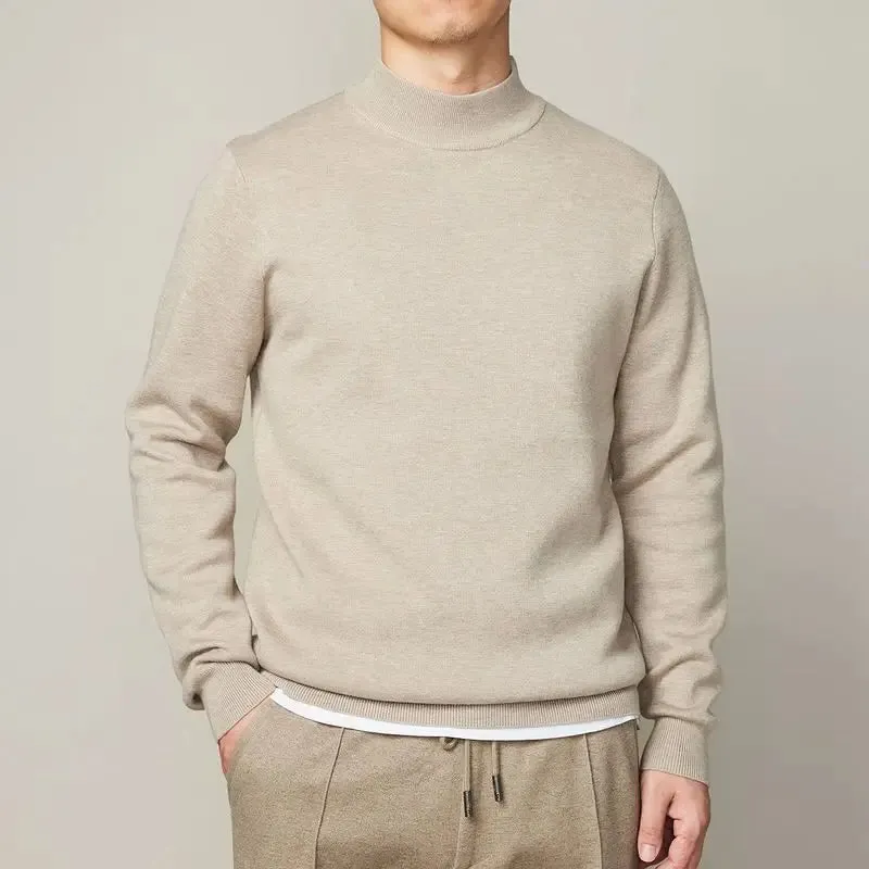 Winter half turtleneck sweater