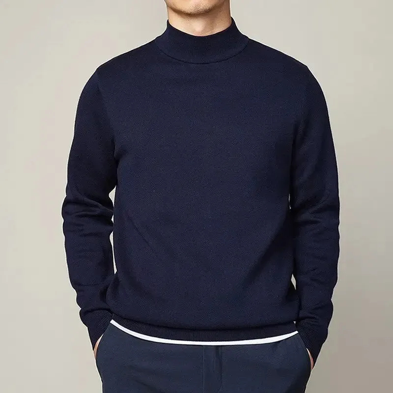 Winter half turtleneck sweater