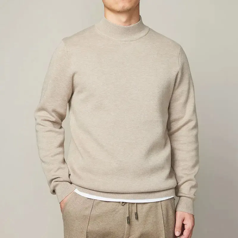 Winter half turtleneck sweater