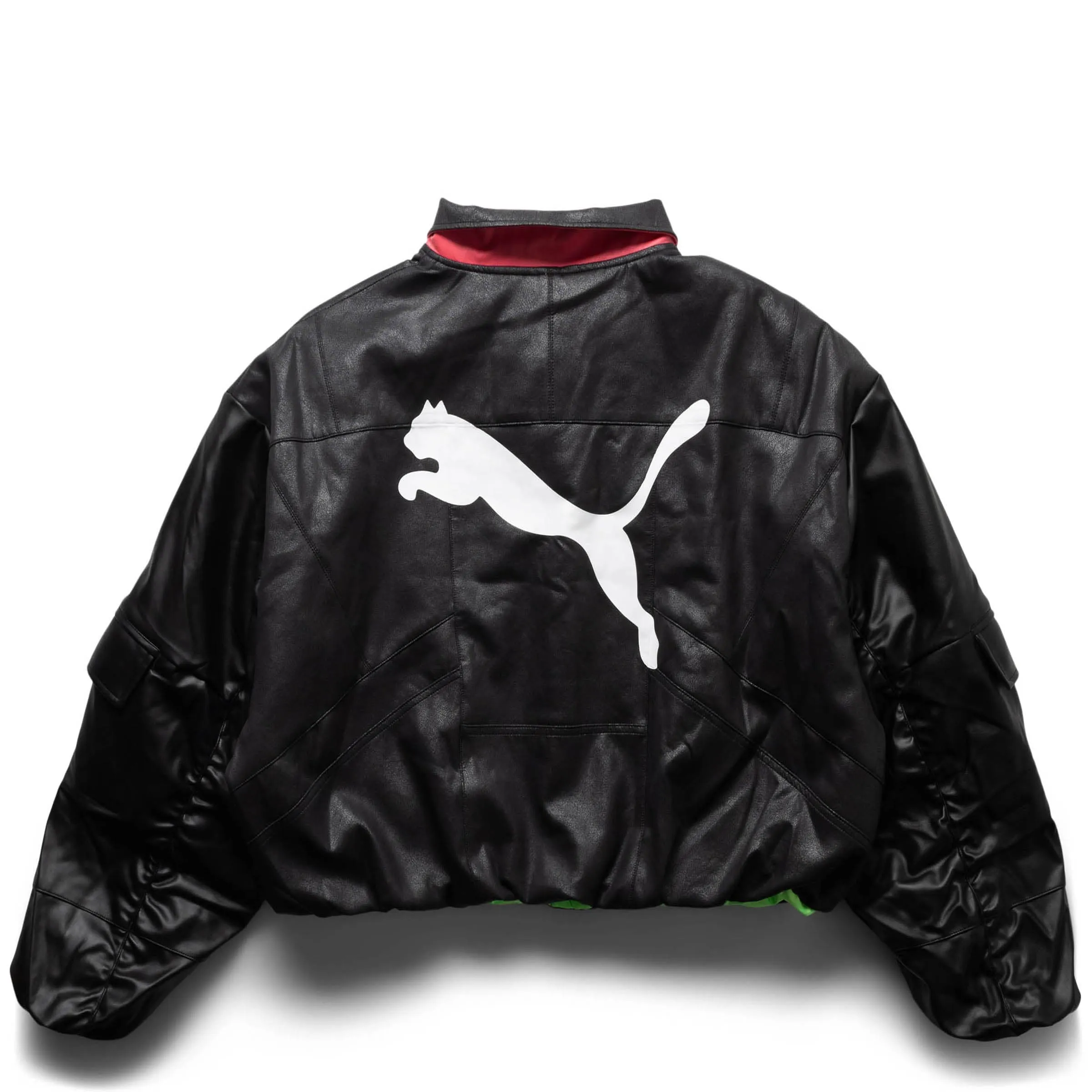 X A$AP ROCKY PLEATHER JACKET